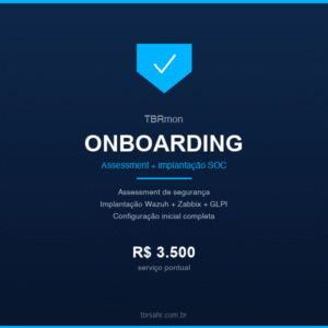 TBRmon Onboarding — Implantação SOC